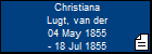 Christiana Lugt, van der