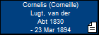 Cornelis (Corneille) Lugt, van der