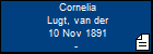 Cornelia Lugt, van der