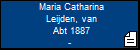 Maria Catharina Leijden, van