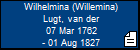 Wilhelmina (Willemina) Lugt, van der