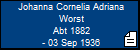 Johanna Cornelia Adriana Worst