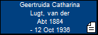 Geertruida Catharina Lugt, van der