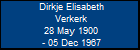 Dirkje Elisabeth Verkerk