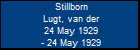 Stillborn Lugt, van der
