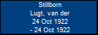 Stillborn Lugt, van der