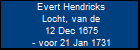 Evert Hendricks Locht, van de