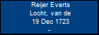 Reijer Everts Locht, van de