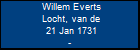 Willem Everts Locht, van de