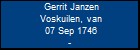 Gerrit Janzen Voskuilen, van