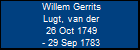 Willem Gerrits Lugt, van der