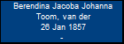 Berendina Jacoba Johanna Toom, van der