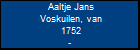 Aaltje Jans Voskuilen, van