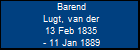 Barend Lugt, van der