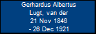 Gerhardus Albertus Lugt, van der