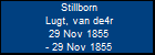 Stillborn Lugt, van de4r