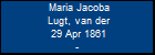 Maria Jacoba Lugt, van der