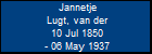 Jannetje Lugt, van der