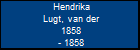Hendrika Lugt, van der