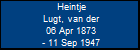 Heintje Lugt, van der