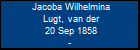 Jacoba Wilhelmina Lugt, van der