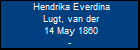 Hendrika Everdina Lugt, van der