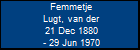 Femmetje Lugt, van der