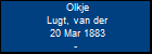 Olkje Lugt, van der