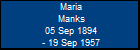 Maria Manks