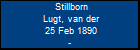 Stillborn Lugt, van der