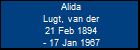 Alida Lugt, van der