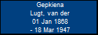 Gepkiena Lugt, van der