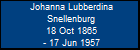 Johanna Lubberdina Snellenburg