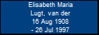 Elisabeth Maria Lugt, van der