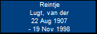 Reintje Lugt, van der