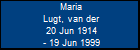 Maria Lugt, van der