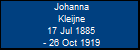 Johanna Kleijne