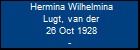 Hermina Wilhelmina Lugt, van der