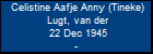 Celistine Aafje Anny (Tineke) Lugt, van der