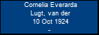 Cornelia Everarda Lugt, van der