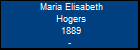 Maria Elisabeth Hogers