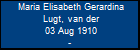 Maria Elisabeth Gerardina Lugt, van der