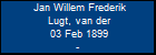 Jan Willem Frederik Lugt, van der