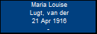Maria Louise Lugt, van der
