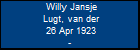 Willy Jansje Lugt, van der