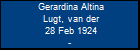 Gerardina Altina Lugt, van der
