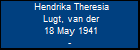Hendrika Theresia Lugt, van der