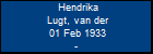 Hendrika Lugt, van der