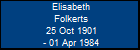 Elisabeth Folkerts