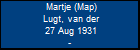 Martje (Map) Lugt, van der